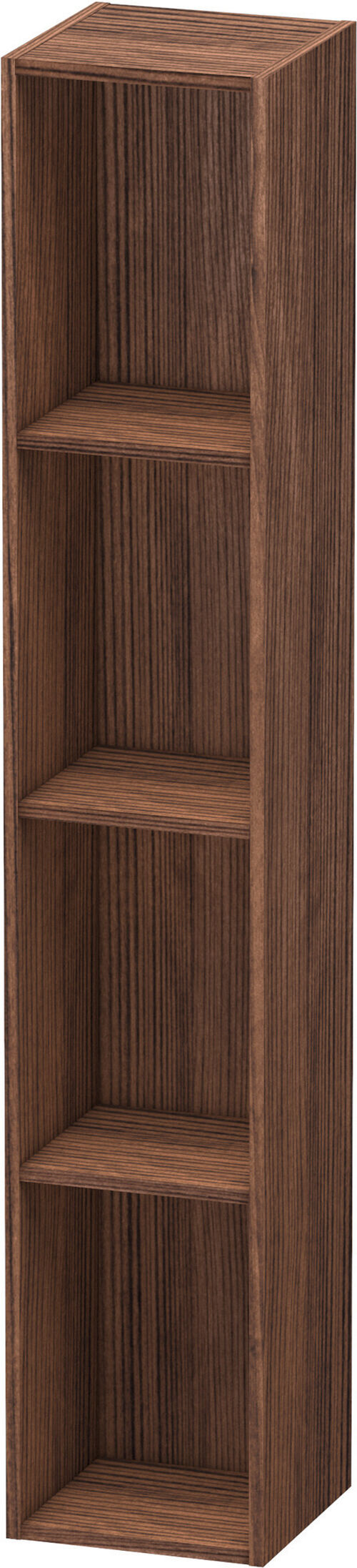 Regalelement Duravit L-Cube Nussbaum dunkel