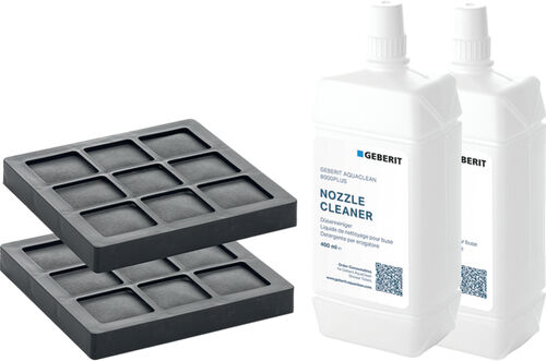 Aktivkohlefilter und D&uuml;senreiniger Geberit AquaClean