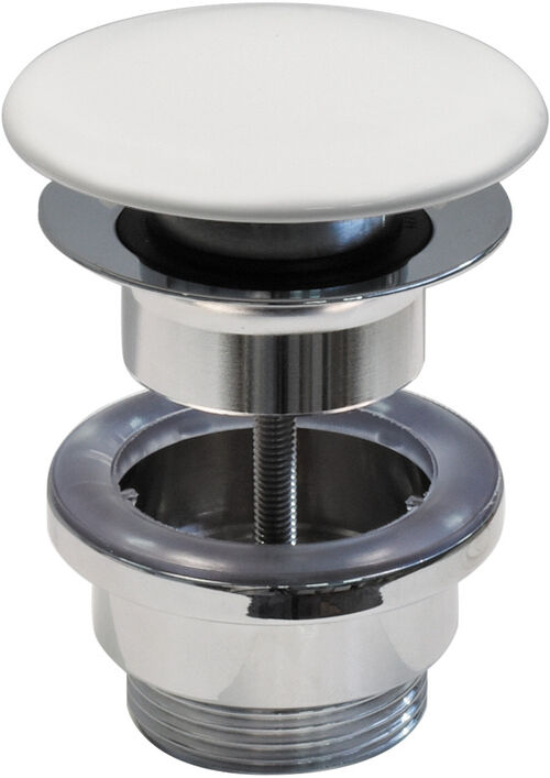 Piletta di scarico push-open Catalano 1&frac14;" Bianco Cleaneffekt