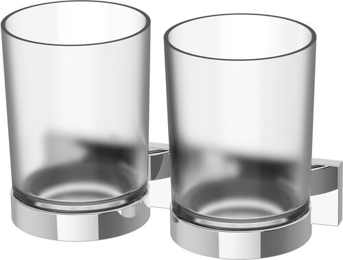 Doppelglashalter Bodenschatz Signa Verchromt