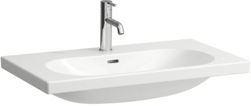 Auflegewaschtisch Laufen Lua 80 x 46 cm Weiss Cleaneffekt