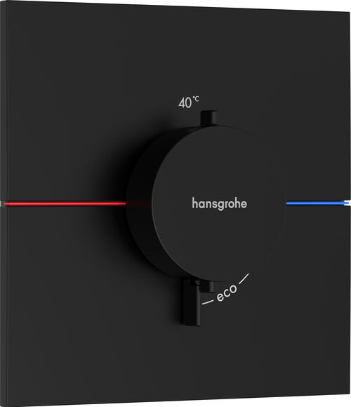Duschsystem Hansgrohe Shower Select Comfort E Schwarz matt
