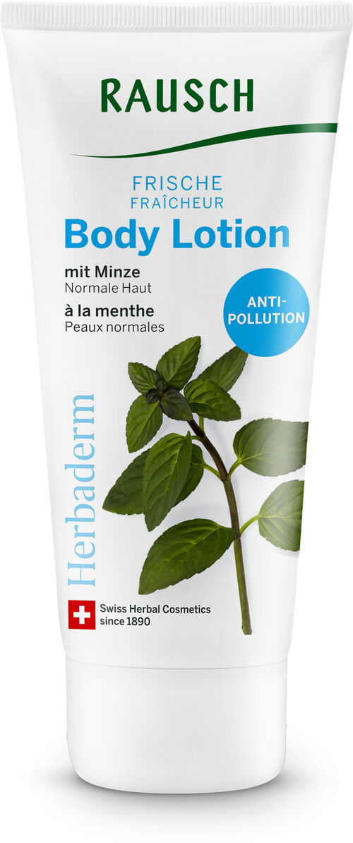Frische Body Lotion Rausch mit Minze