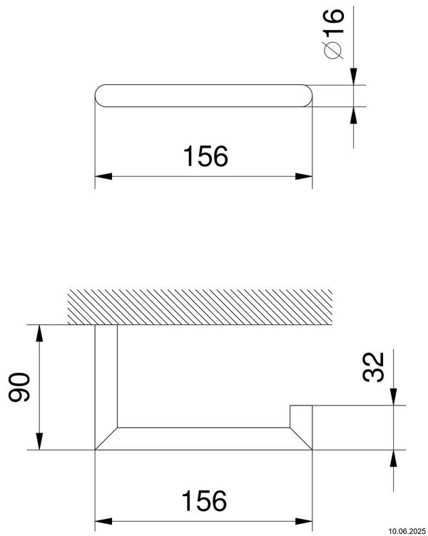 Reserverollenhalter Fantini Young Deep black PVD image number 1
