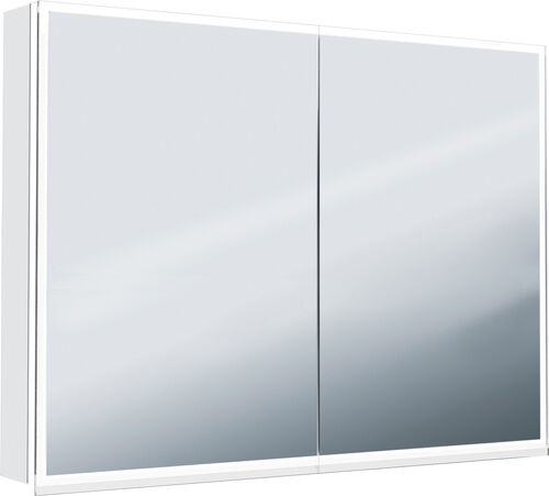 Spiegelschrank Alterna quattro luci LED Weiss