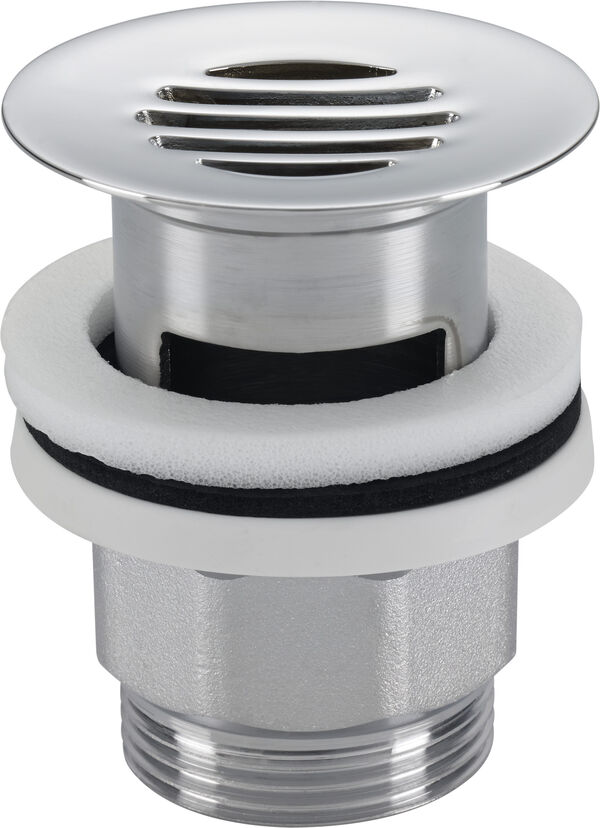 Guarnizione di scarico a griglia 1&frac14;", con troppopieno image number 0