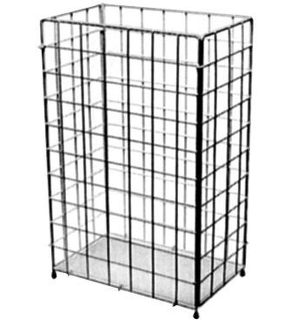 Cestino per carta CWS, 31 x 21 cm, altezza 43 cm, griglia di ferro, pieghevole, per posa libera, o image number 0