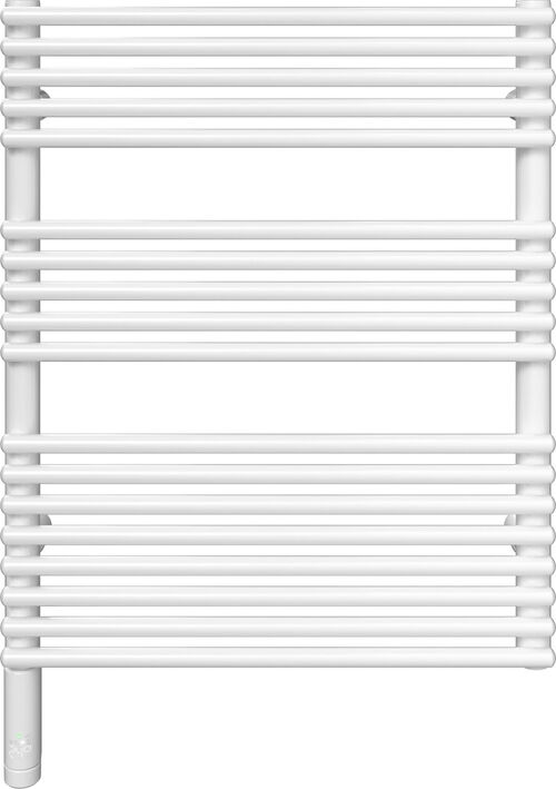 Badheizk&ouml;rper Alterna pali Weiss Heizpatrone links