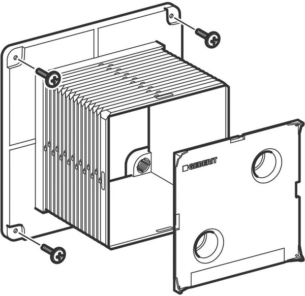Bauschutz Geberit komplett image number 0