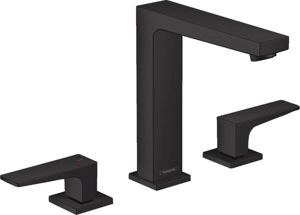 Dreilochbatterie Hansgrohe Metropol Schwarz matt image number 0