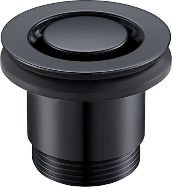 Ablaufventil Neoperl ClickClack Schwarz matt image number 0