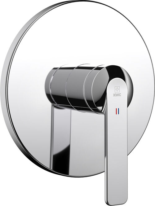 Duschenmischer-Endmontageset KWC Domo 6.0 Verchromt