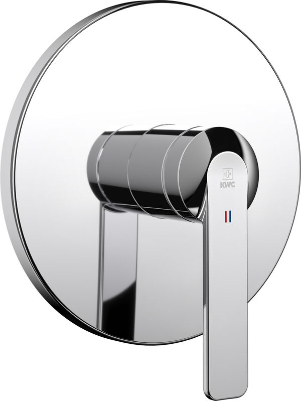 M&eacute;langeur de douche-set de montage final KWC Domo 6.0 Chrom&eacute; image number 0