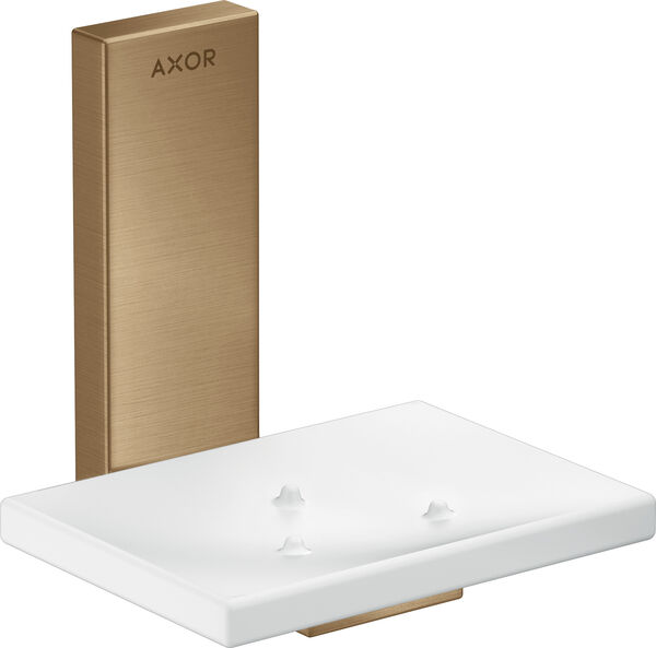 Seifenschale Axor Universal Rectangular Brushed bronze image number 0