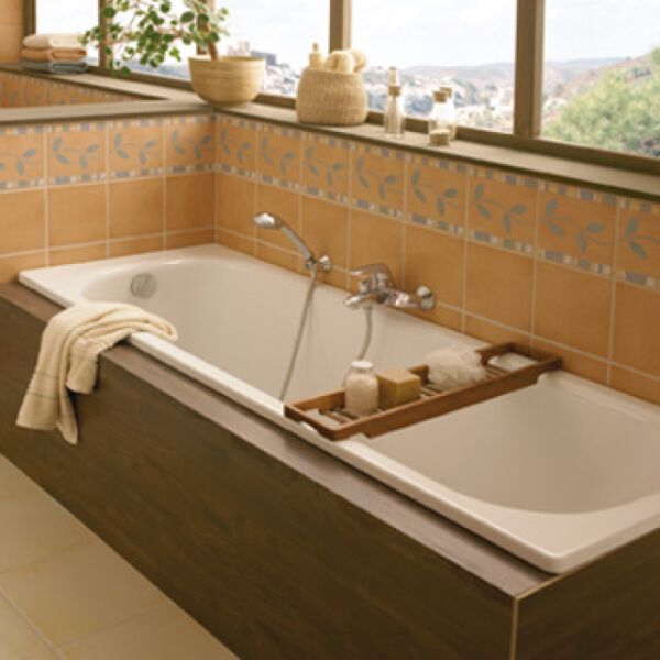 Badewanne Schmidlin Norm Classic 140 x 70 cm Weiss image number 1