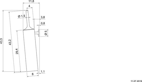 Klosettb&uuml;rstenhalter Duravit Starck T Verchromt image number 1