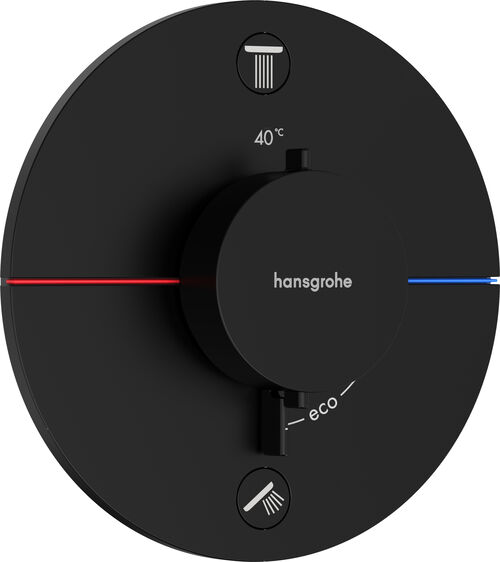 Duschsystem Hansgrohe Shower Select Comfort S Schwarz matt