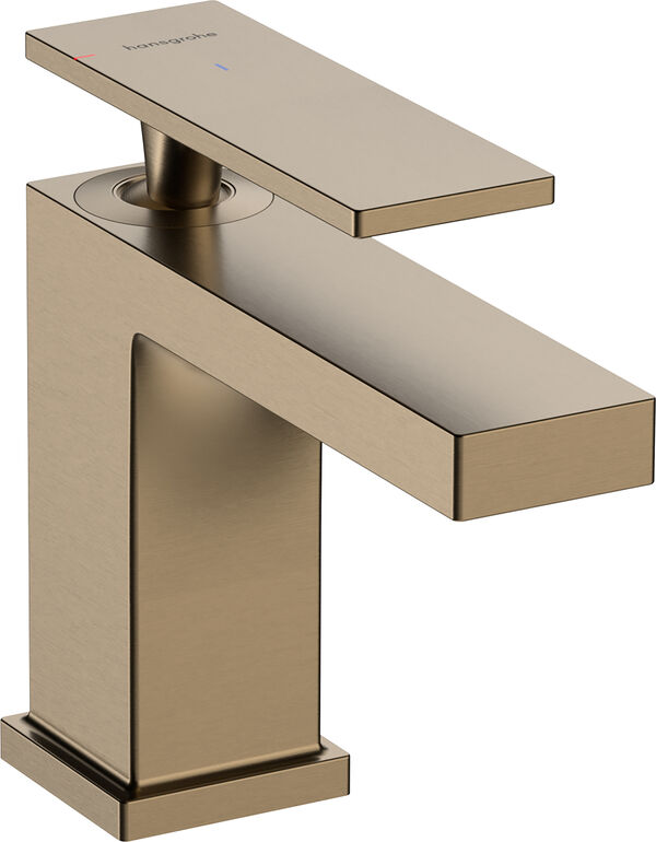 Einlochmischer Hansgrohe Tecturis E Brushed bronze image number 0