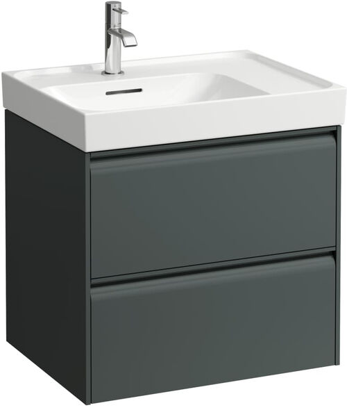 Waschtischm&ouml;bel Laufen Meda Verkehrsgrau