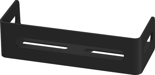 Porte-savon &agrave; barrettes Alterna sabo Noir mat