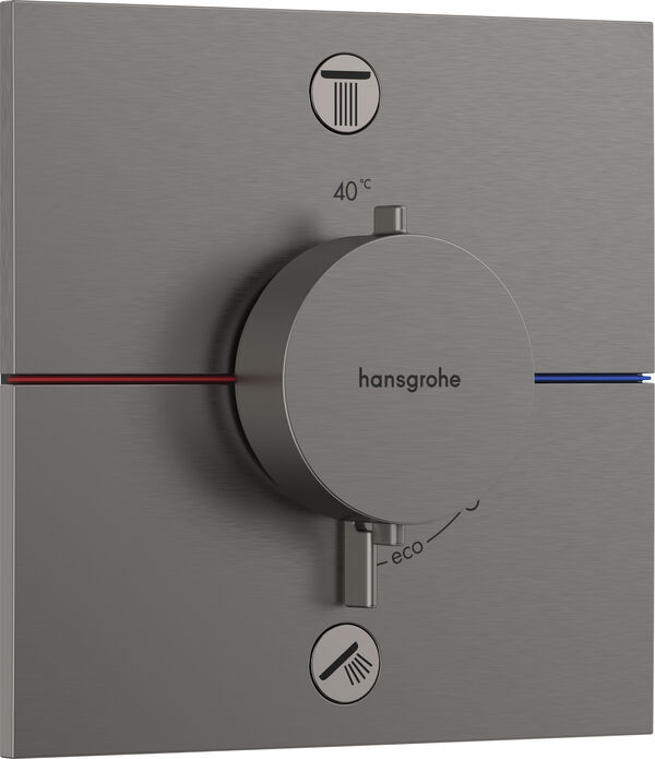 Duschsystem Hansgrohe Shower Select Comfort E Brushed black chrome image number 0