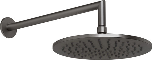 Regenbrause Gessi Anello / Ingranaggio &frac12;" Black metal brushed