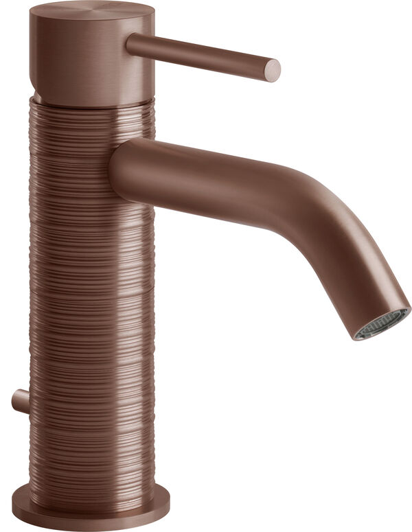 Einlochmischer Gessi 316 Copper brushed Trame image number 0