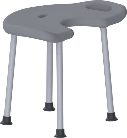 Tabouret de douche Nosag Cavere Couleur d'argent