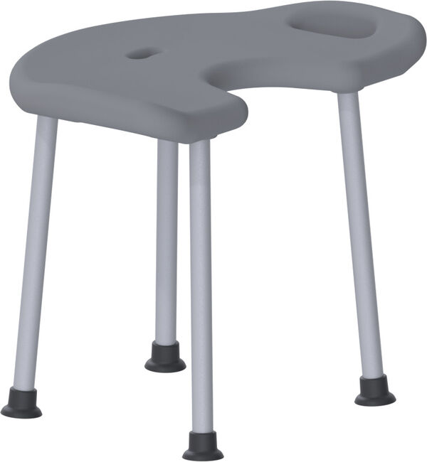 Tabouret de douche Nosag Cavere Couleur d'argent image number 0