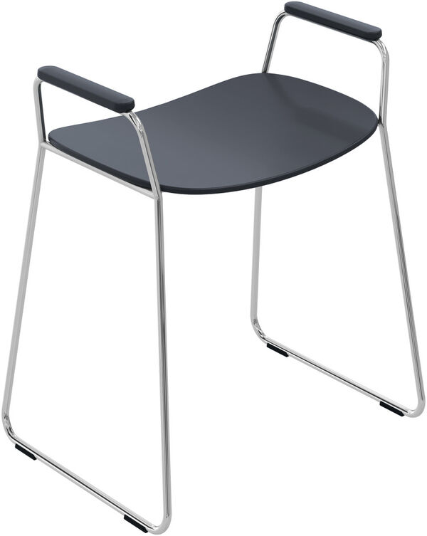 Duschhocker Hewi Anthrazit gl&auml;nzend image number 0