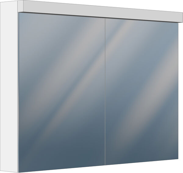 Spiegelschrank Alterna primo LED Weiss Lichtfarbe Warmweiss 3000 K image number 0