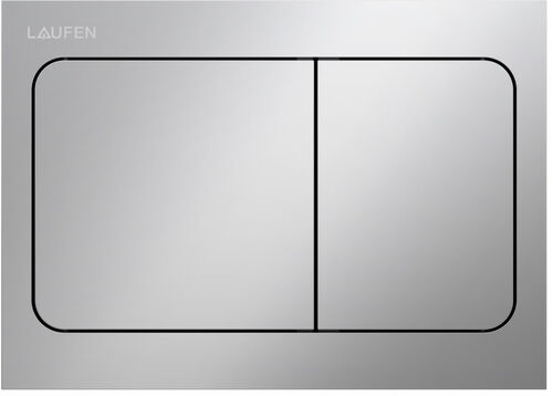 Bet&auml;tigungsplatte Laufen Ineo Air Mattverchromt