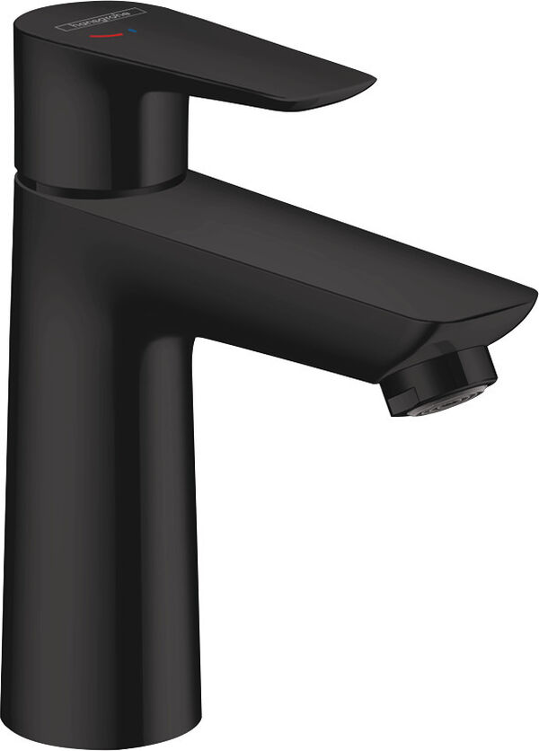Einlochmischer Hansgrohe Talis E 110 Schwarz matt image number 0