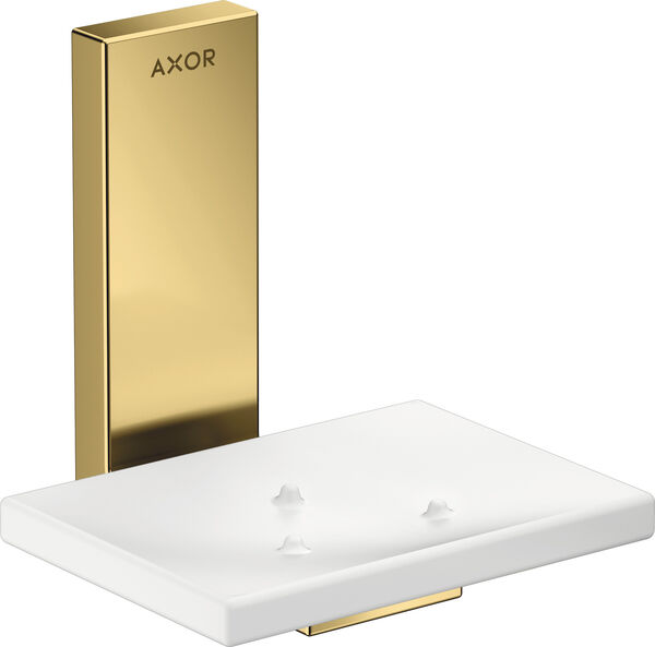 Seifenschale Axor Universal Rectangular Polished gold optic image number 0
