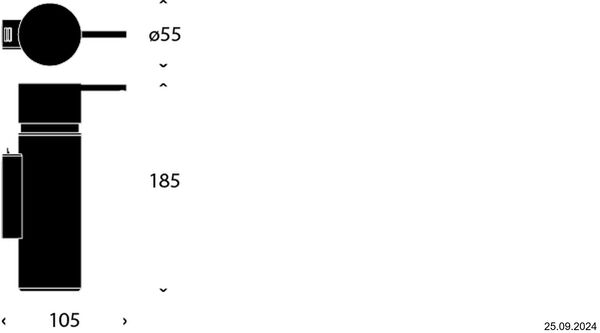 Seifenspender Frost Nova 2 Weiss matt image number 1