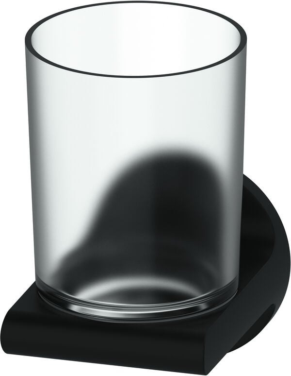 Glashalter Bodenschatz Onya Schwarz matt image number 0