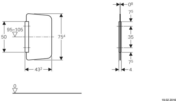 Trennwand Geberit image number 1