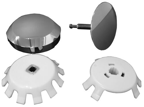 Geberit Fertigbauset Verchromt