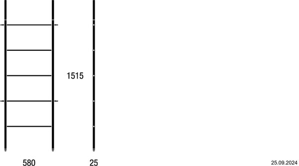 Handtuchleiter Frost Bukto Weiss matt Top polished gold image number 1