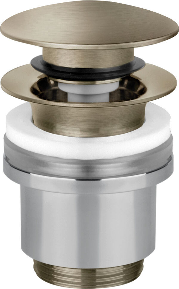 Piletta di scarico Gessi Stop&Go 1&frac14;", per lavabi con troppopieno image number 0