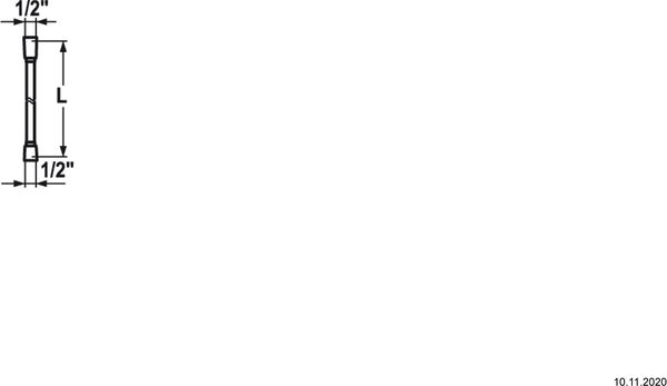 Brauseschlauch KWC Schwarz matt image number 1