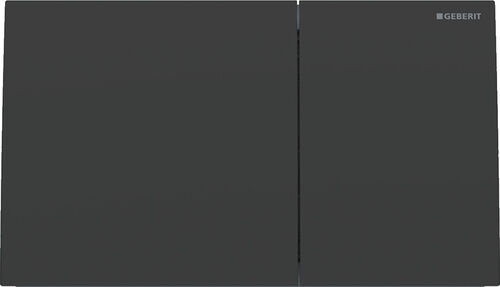 Bet&auml;tigungsplatte Geberit Sigma70 square Schwarz matt