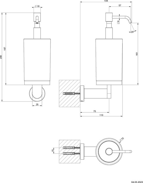 Seifenspender Emporio Finox image number 1