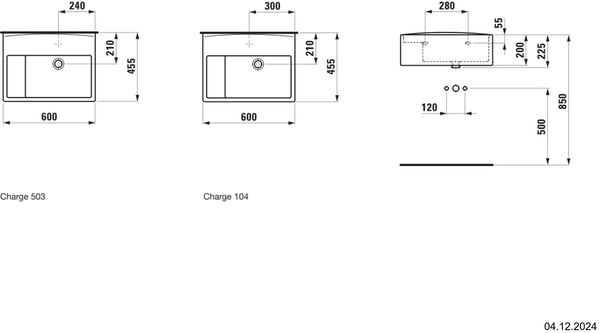Schulwandbrunnen Laufen Coll&egrave;ge Weiss image number 1