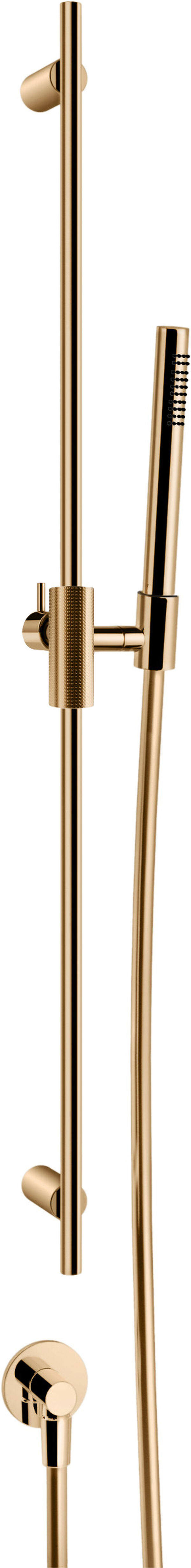 Handbrausegarnitur Gessi Habito Warm bronze PVD Cesello image number 0