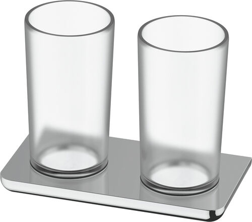 Doppelglashalter Bodenschatz Liv Verchromt
