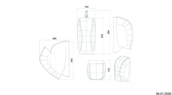 Toilettenpapierspender Pura iQ Schwarz matt image number 1
