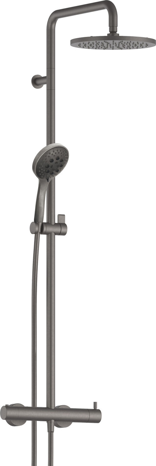 Showerstation Fantini Torino Matt gun metall PVD