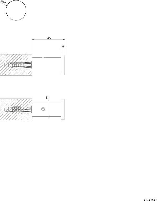 Kleiderhaken Gessi 316 Warm bronze brushed PVD Flessa image number 1