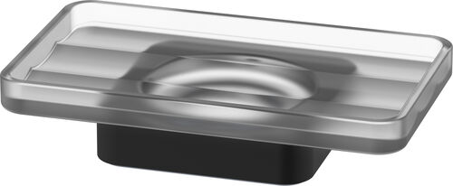 Seifenhalter Alterna direta Schwarz matt